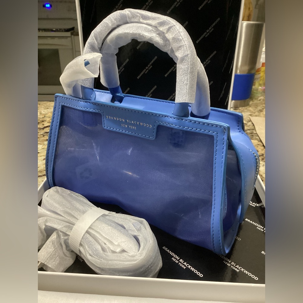 NEW Brandon Blackwood Blue Mini Bag - Picture 2 of 3